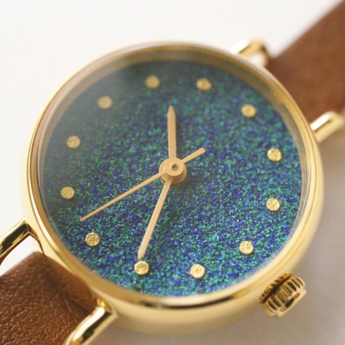 【ふるさと納税】はなもっこ　こないろ 群緑 レディース | 雑貨 日用品 時計 レディース腕時計 腕時計 レディース おしゃれ プレゼント ギフト 高級 ベルト 交換 軽量 化粧品 時計アクセサリー 防水 人おすすめ 送料無料 サムネイル2