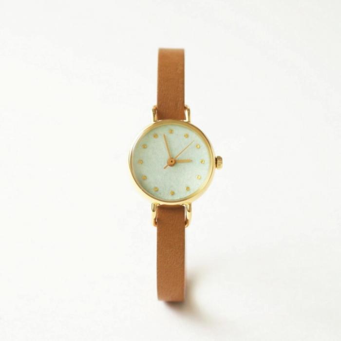 はなもっこ　こないろ 水浅葱 レディース | 雑貨 日用品 時計 レディース腕時計 腕時計 レディース おしゃれ プレゼント ギフト 高級 ベルト 交換 軽量 化粧品 時計アクセサリー 防水 人おすすめ 送料無料