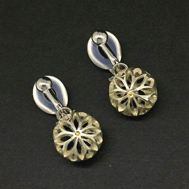 【加賀象嵌】手まりイヤリング | 石川県 金沢市 金沢 土産 ご当地 ふるさと 納税 支援 伝統 工芸 象嵌 工芸品 伝統工芸 伝統工芸品 特産品 名産品 金沢工芸品 伝統的工芸品 おすすめ イヤリング イアリング アクセサリー ジュエリー ご当地おみやげ お土産