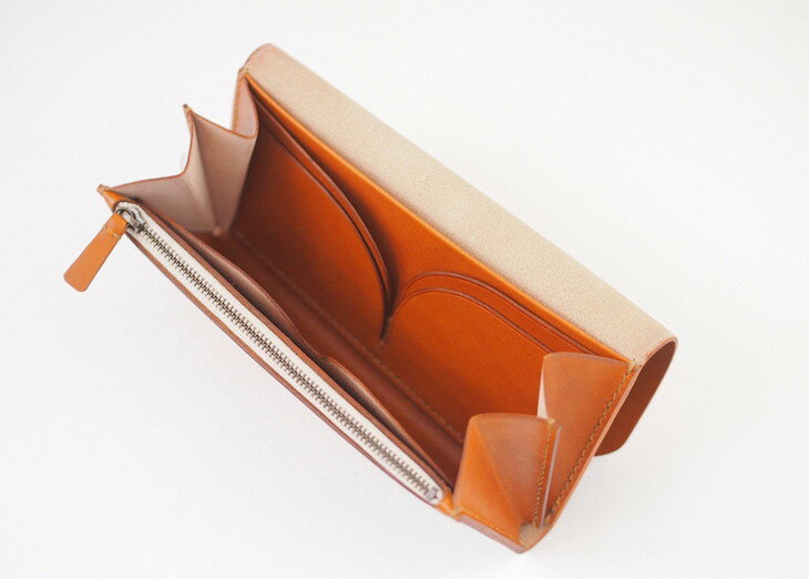 【ふるさと納税】【能登半島地震復興支援】長財布　本革　ハンドメイド　財布 石川県 七尾市 サムネイル2