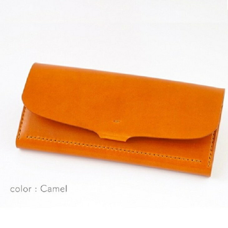 【能登半島地震復興支援】長財布　本革　ハンドメイド　財布 石川県 七尾市