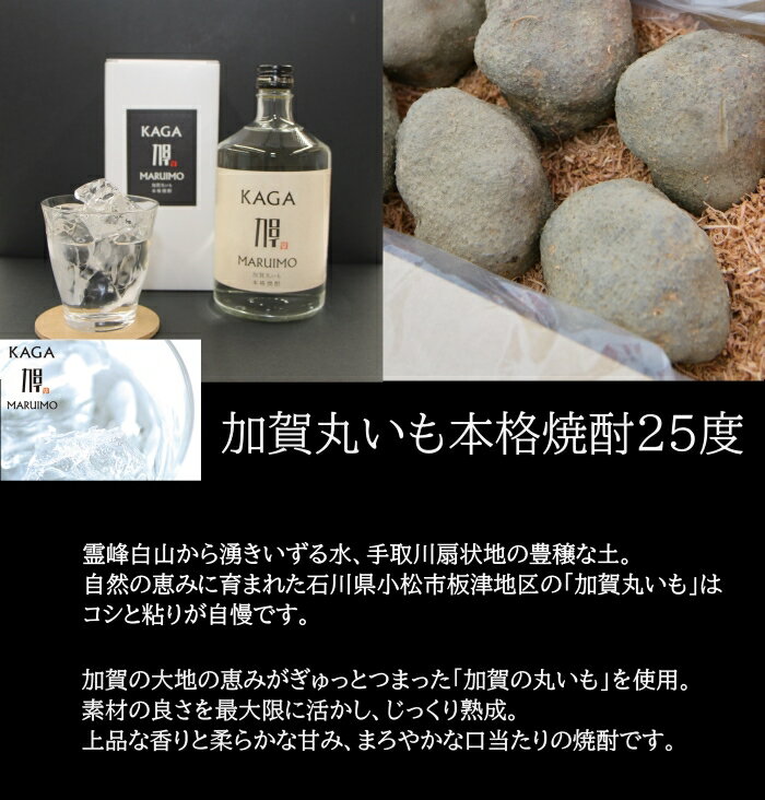 【ふるさと納税】《JA小松市》加賀丸いも焼酎25度 720ml 芋焼酎 酒 地酒 お取り寄せ お中元 お歳暮 父の日 ギフト 小松市 石川県 009046【JA小松市】 サムネイル2