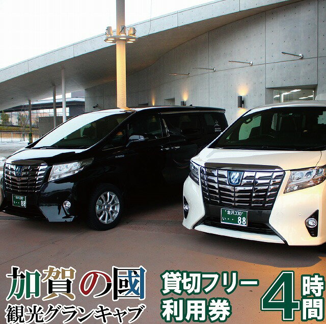 6名様 グランキャブ貸切フリー利用券 ( 4時間 ) レンタカー グランキャブ 貸切 キャンプ アウトドア 体験 旅行 家族 カップル お中元 お歳暮 ギフト 小松市 石川県 126001【第一交通】