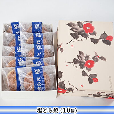 塩どら焼（10個） セット ギフト お菓子 和菓子 どら焼き
