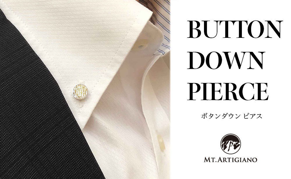 ボタンダウンピアス Punto C 点 白蝶貝 漆 蒔絵 ドレスピアス ピンブローチ タイタック アクセサリー ギフト 伝統工芸 工芸品 国産 うるしアート能登半島地震復興支援 F6P-0370