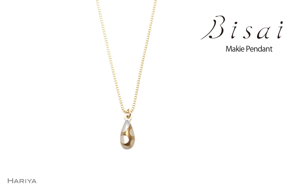 【ギフトにもおすすめ】ペンダント Filo (しずく・白) F6P-0804