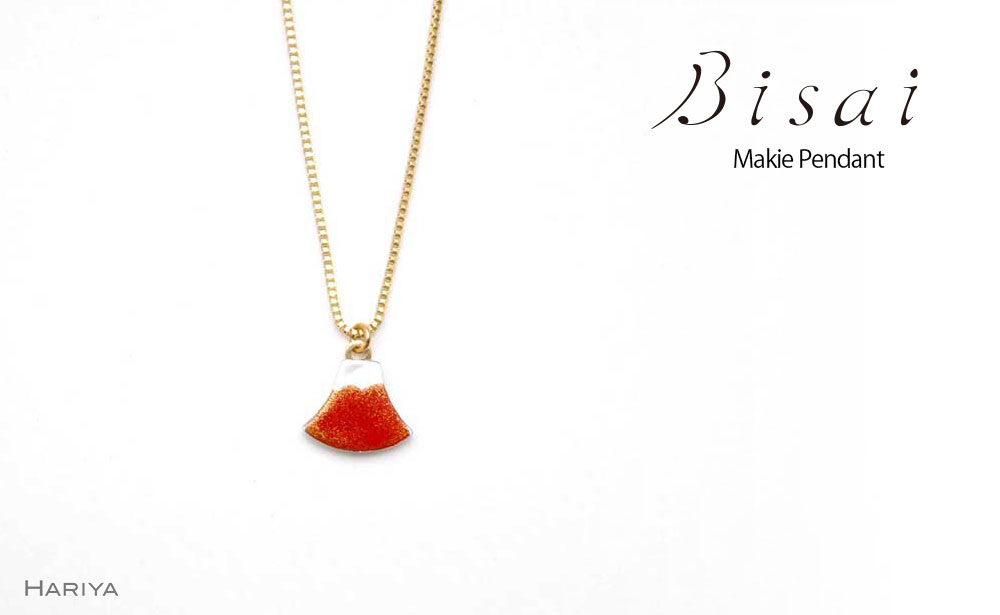 【ギフトにもおすすめ】ペンダント Fuji (赤) F6P-0840