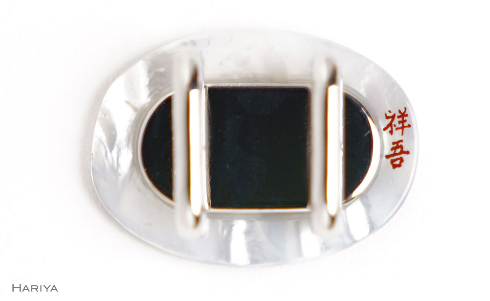 【ふるさと納税】竹蒔絵 白蝶貝帯留め 竹 植物 白蝶貝 漆塗り 漆 蒔絵 帯留 帯留め アクセサリー 和装 着物 和服 ギフト 伝統工芸 工芸品 国産 うるしアート能登半島地震復興支援 F6P-1224 サムネイル3