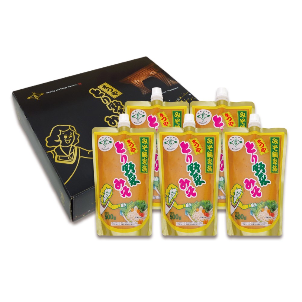 【ふるさと納税】とり野菜みそ キャップ付き 500g × 5袋 ｜ 大容量 スパウトパック とり野菜みそ 1箱 鍋 味噌 鍋の素 鍋スープ 手軽 簡単調理 お味噌 おみそ みそ とり野菜 時短料理 時短ごはん 鍋セット 味噌味 ご当地 調味料 サムネイル2