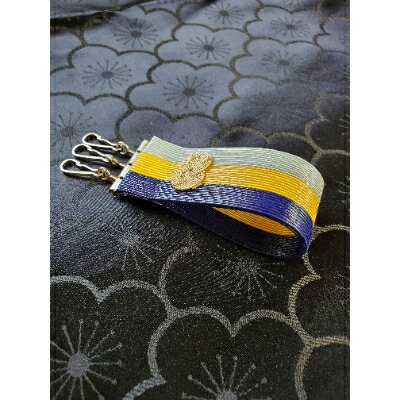 【ふるさと納税】水引　三連キーホルダー(3line)【1234281】 サムネイル2