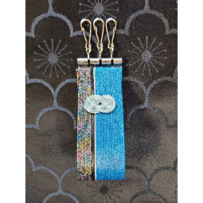 水引　三連キーホルダー(BB)【1234282】