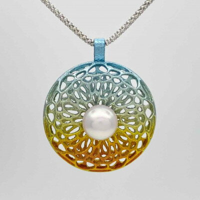 クラフト金澤のチタン製　パールペンダントトップ　フェリチタ【配送不可地域：沖縄県】【1333646】