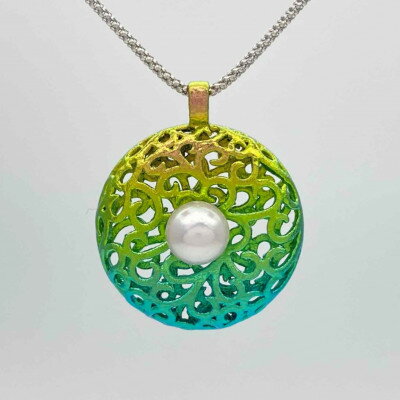 クラフト金澤のチタン製　パールペンダントトップ サルメント【配送不可地域：沖縄県】【1333686】