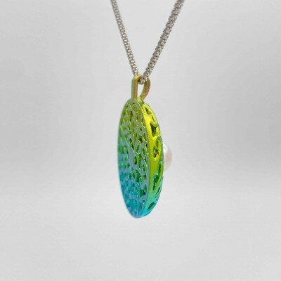 【ふるさと納税】クラフト金澤のチタン製　パールペンダントトップ サルメント【配送不可地域：沖縄県】【1333686】 サムネイル2