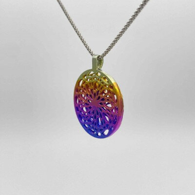 【ふるさと納税】クラフト金澤のチタン製　ペンダントトップ　フェリチ2【1333750】 サムネイル2