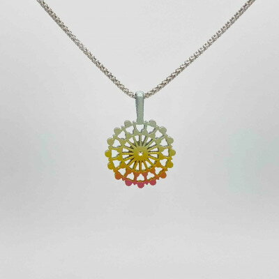 【ふるさと納税】クラフト金澤のチタン製　キュービックジルコニア　ペンダントトップ　ソーニョ2【配送不可地域：沖縄県】【1333751】 サムネイル3