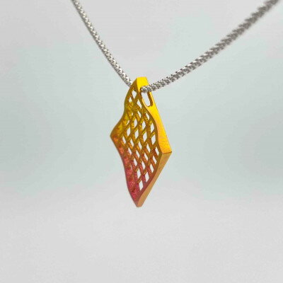 【ふるさと納税】クラフト金澤のチタン製　ペンダントトップ　クアドリ【1333755】 サムネイル2