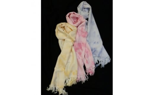 【ふるさと納税】 衣類 和紙が織り込まれた生地Nekiro ストール イエロー系 [道の駅織姫の里なかのと 石川県 中能登町 27aa0050] 手作り 和紙 黄色 イエロー 調湿 吸水性 オールシーズン サムネイル2