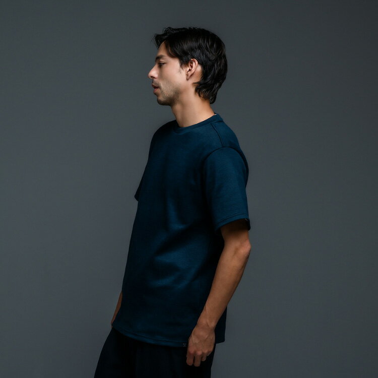 【ふるさと納税】 【ひろゆき監修】アラミド繊維半袖Tシャツ×1着 半袖 半そで Tシャツ シャツ メンズ レディース 男女兼用 ユニセックス トップス 無地 アラミド アラミド繊維 能登 [株式会社made in Japan 石川県 中能登町 27ar0003] サムネイル2