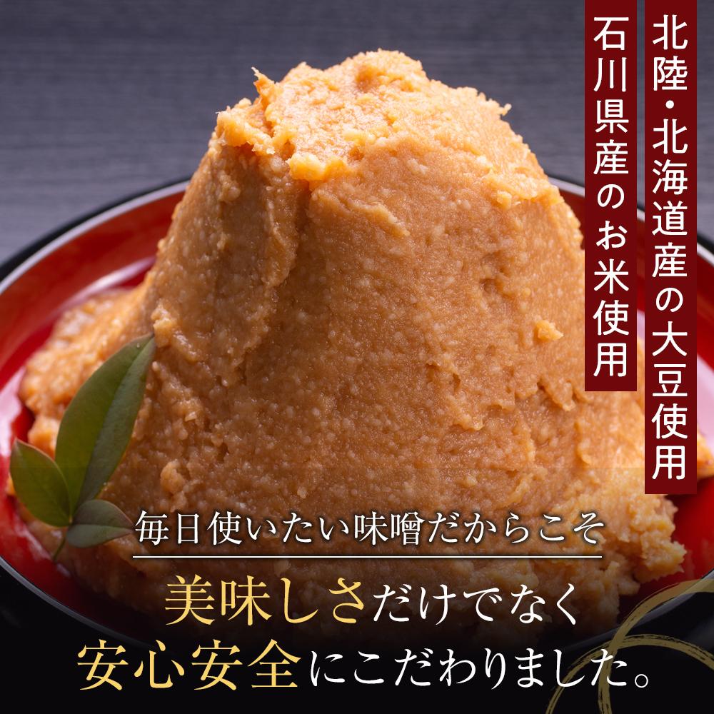 【ふるさと納税】【復興支援】奥能登味噌900g×2個入り サムネイル2