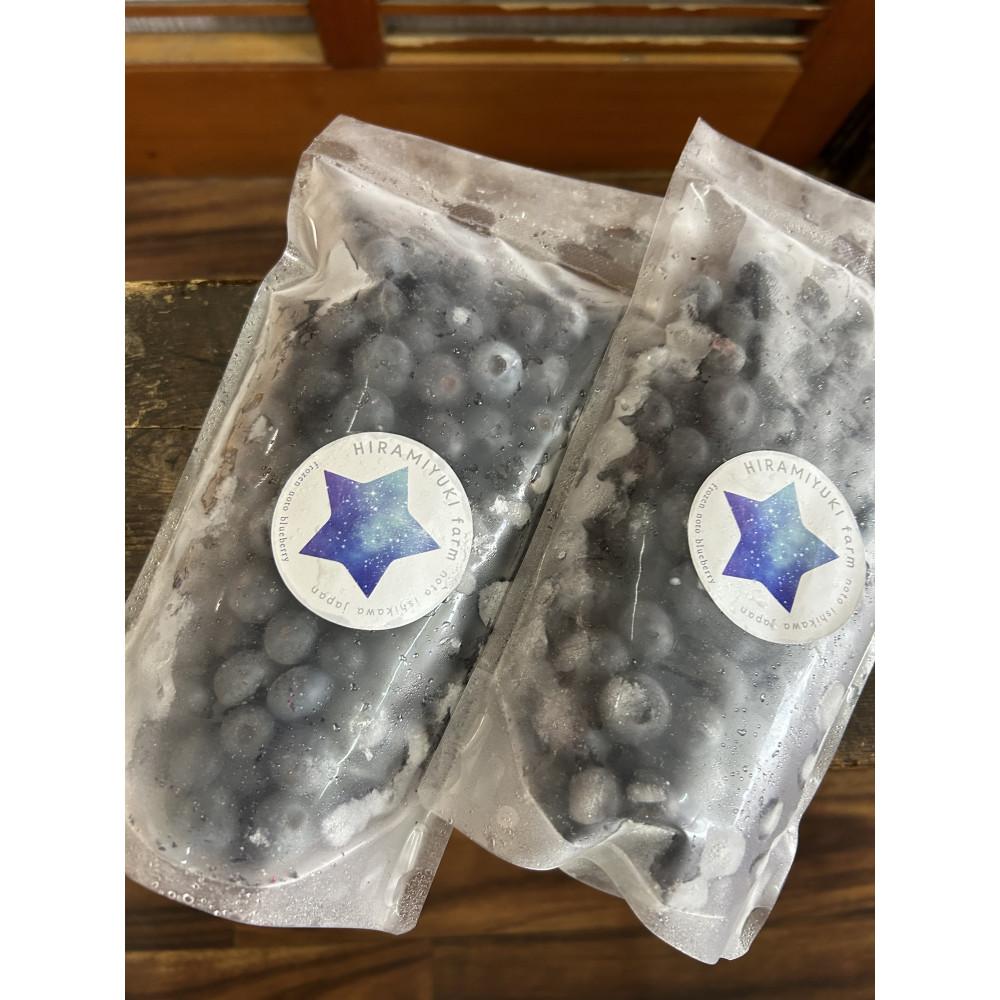 フローズンブルーベリー800g（400g×2）　☆使いやすいサイズ　爽やかな酸味の完熟の冷凍能登ブルーベリー | ブルーベリー フローズンブルーベリー フルーツ 果物 くだもの 食品 人気 おすすめ 送料無料