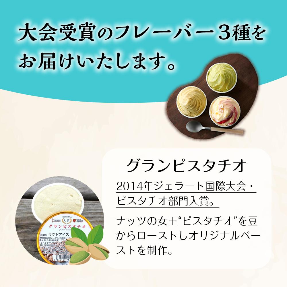 【ふるさと納税】【復興支援】マルガー大会受賞ジェラート3種セット（6個入り) | 石川県 石川 能登 石川県能登町 返礼品 お取り寄せ マルガー アイスクリーム アイス スイーツ デザート 能登町 ギフト プレゼント おいしい MALGA GELATO シャーベット 大会受賞 受賞作品 - 画像2