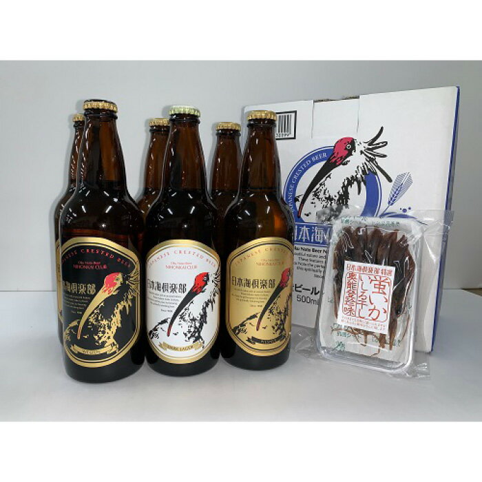 【ふるさと納税】【復興支援】奥能登ビール500ml瓶×6本　プラスおつまみセット | 石川県 能登町 石川 能登 ふるさと 納税 返礼 酒 お酒 ビール 地ビール 瓶ビール ギフト ビール 詰め合わせ 特産品 サムネイル2