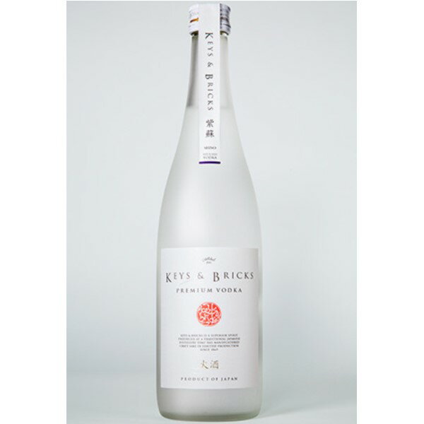 キーズアンドブリックス プレミアムアイスショット シソ [A-056003] / 720ml お酒 ウォッカ 酒 シソ しそ 紫蘇 ノンシュガー 常温 送料無料