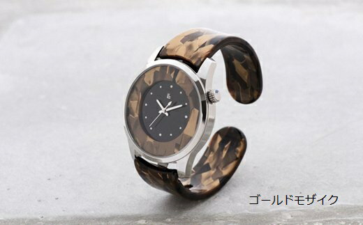 【ふるさと納税】腕時計 メンズ バングルウォッチ IGATTA COLLETTI 日本製 男性用 高級 眼鏡素材 プレゼント [I-03404] サムネイル3