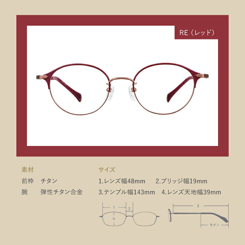 【ふるさと納税】【選べる度数とフレームカラー！】CHARMANT リーディンググラス AQ22523[G-09914] /眼鏡 老眼鏡 めがね メガネ シャルマン ブルーライトカット 紫外線カット UVカット カラーフレーム＋1.00＋1.50＋2.00＋2.50 福井県鯖江市 サムネイル2