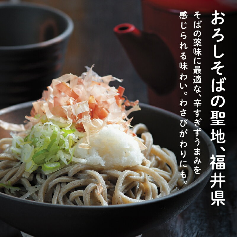 【ふるさと納税】おろしそばに最適! 福井県産 辛味大根 2kg [A-10204]/おろしそば 辛味大根 美味しい野菜 薬味 - 画像2