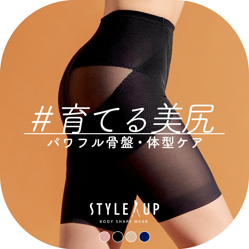 【日本製】スタイルアップ レギュラーガードル サンテラボ 骨盤ガードル 産後ガードル 補正下着 レギュラー ガードル ぽっこりお腹 補整下着 ヒップアップ ロングガードル ハード メッシュ 太もも 骨盤 産後 送料無料
