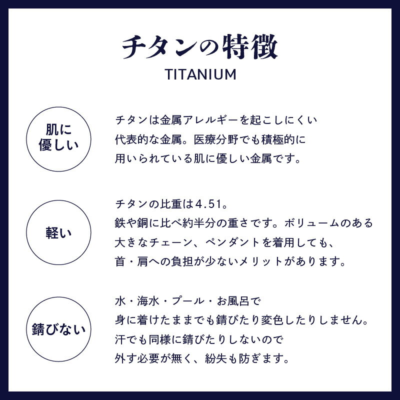 【ふるさと納税】天然 ダイヤ 0.014ct チタンネックレス/Horse Shoeアカンサス/ダイヤ石留 【チェーンの長さ：42cm or 45cm】 幅1.3mmあずきチタンチェーン チタン製 日本製 【ネックレス チタンチェーン ダイヤモンド オールチタン 純チタン アクセサリー おしゃれ 軽量】 サムネイル3