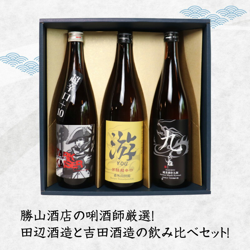 【ふるさと納税】永平寺町蔵元 純米酒3本セット / 地酒 詰め合わせ ギフト 贈答 サムネイル3