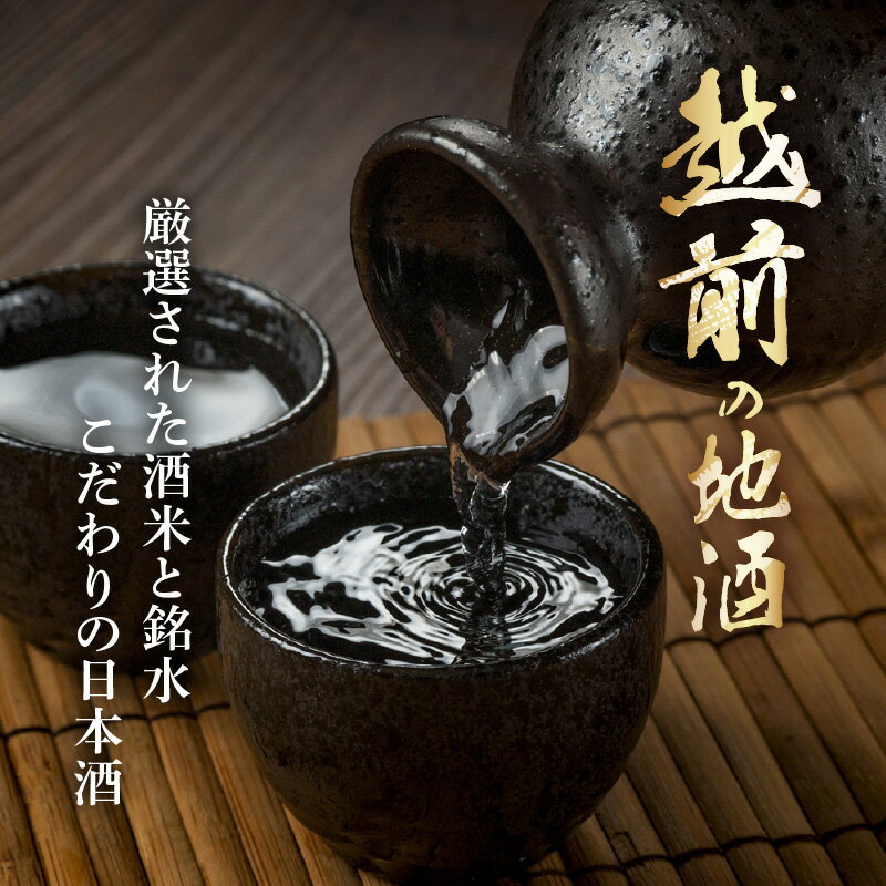 【ふるさと納税】【先行予約】 越前の地酒 冬 四季の日本酒飲み比べ 720ml × 2本 江戸時代より創業 飛鳥井(あすかい)のお酒【2025年12月～2026年2月順次発送】 [e19-a020] サムネイル3