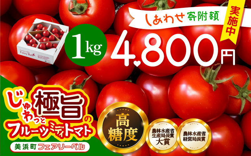 【ふるさと納税】じゅわっと極旨のフルーツミディトマト (バラ箱詰め)【選べる容量／回数】 【 とまと トマト フルーツトマト ミニトマト トマトジュース 野菜 やさい 人気 新鮮 産地直送 甘い 高糖度 完熟 食べやすい リコピン ビタミン ダイエット 美容 美肌 健康 】 サムネイル3