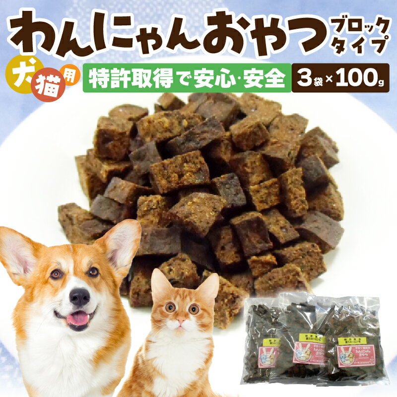 【ふるさと納税】 【高評価★4.81】 犬 おやつ 6000円 無添加 国産 ペット 猫 ペットフード ドッグフード キャットフード 100g×3パック 特許取得 k019-001 - 画像2