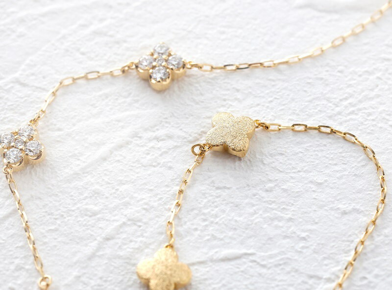 【ふるさと納税】＜ 甲府ジュエリー ＞ ネックレス メガネチェーン ダイヤモンド マスクホルダー レディース アクセサリー K18 イエローゴールド トータル1.4カラット ギフト プレゼント 誕生日 専用ポーチ付 保証書付 k001-505 サムネイル2