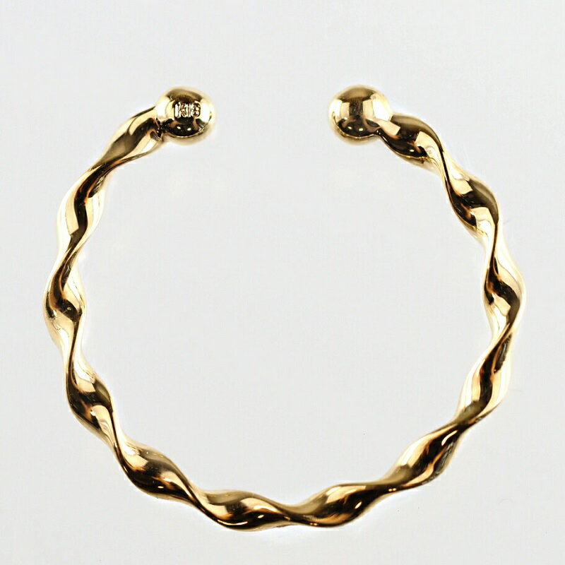 【ふるさと納税】＜ 甲府ジュエリー ＞ イヤーカフ レディース アクセサリー シンプル かわいい K18 イエローゴールド シンプル ギフト プレゼント 誕生日 ショッパー ケース 保証書付 k001-581 サムネイル3