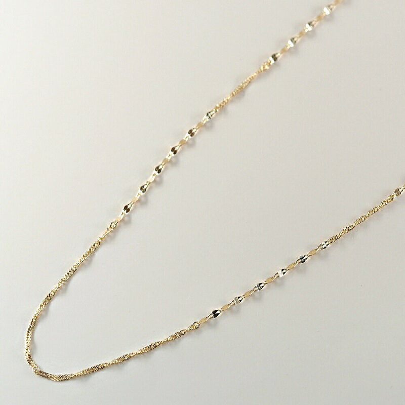 【ふるさと納税】＜ 甲府ジュエリー ＞ ネックレス K18 ロング レディース ジュエリー アクセサリー YG イエローゴールド きらきら ラッピング ギフト プレゼント 誕生日 ケース ショッパー 保証書付 k001-583 サムネイル2