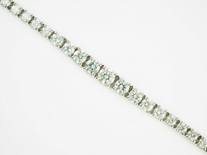 【ふるさと納税】＜ 甲府ジュエリー ＞ ネックレス ダイヤモンド レディース メンズ ジュエリー アクセサリー 5.00ct プラチナ テニスネックレス グラデーション ギフト プレゼント ケース付 バッグ付 鑑別書付 保証書付 k001-642 サムネイル3