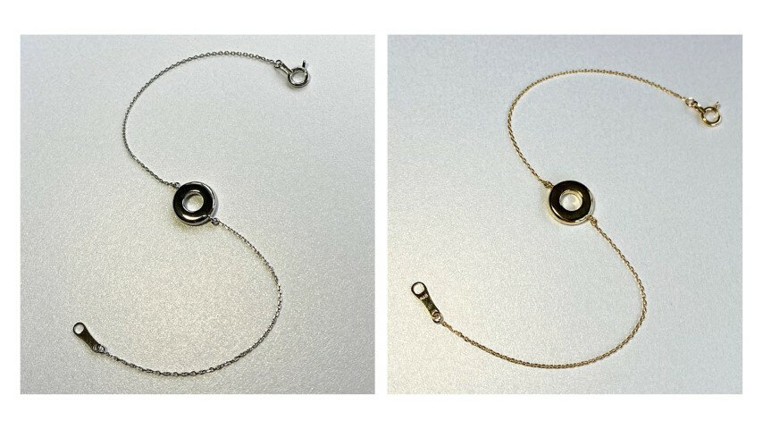 【ふるさと納税】 ブレスレット ジュエリー レディース アクセサリー ダイヤモンド 計0.13ct ルビー 計0.10ctアップ サファイヤ 計0.10ctアップ 選べる地金 プラチナ イエローゴールド サークル ギフト プレゼント 誕生日 ジュエリーケース付 鑑別書付 保証書付 k001-744 サムネイル3