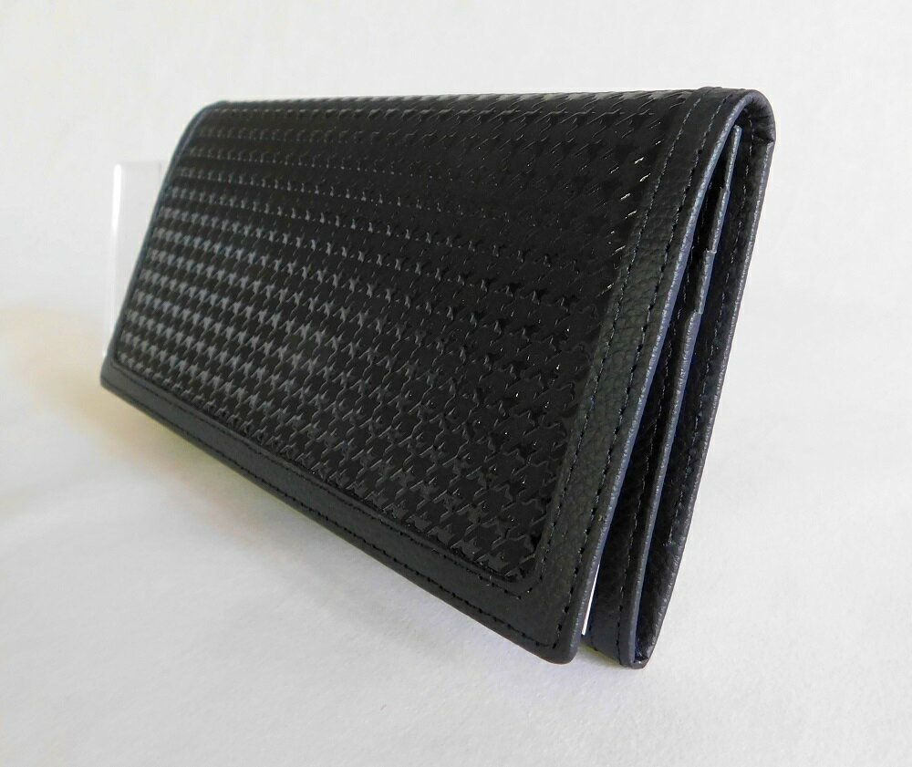 【ふるさと納税】束入 名刺入れ 小銭入 3点 セット 黒 山梨 印伝 鹿革 甲州印伝 隼人 革工芸品 k001-114 サムネイル2