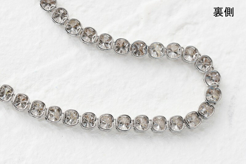 【ふるさと納税】＜ 甲府ジュエリー ＞ ブレスレット ダイヤモンド プラチナ レディース アクセサリー 2カラット 18cm ゴージャス ギフト プレゼント 誕生日 贈り物 ラッピング ケース付 保証書 鑑別書付 k001-477 サムネイル3