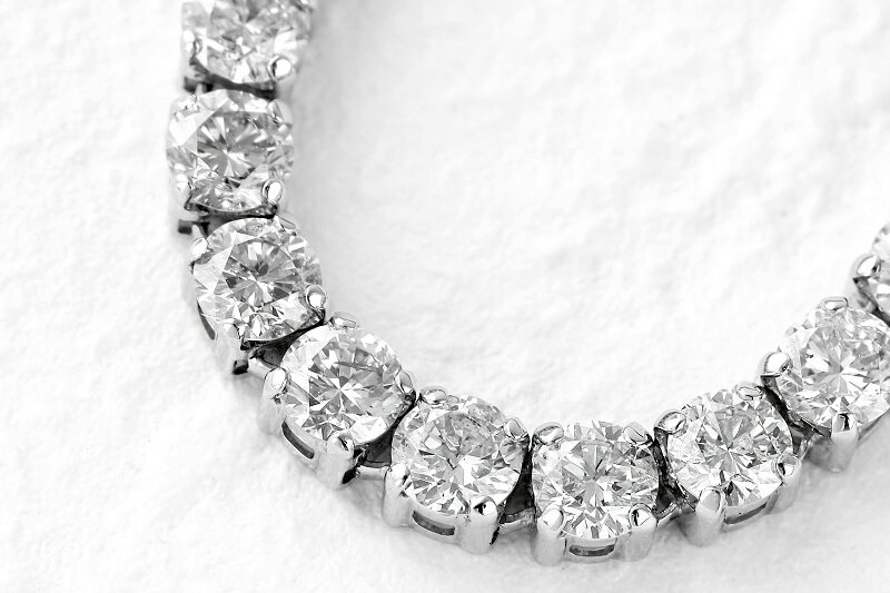 【ふるさと納税】＜ 甲府ジュエリー ＞ ブレスレット ダイヤモンド プラチナ レディース アクセサリー 3カラット 18cm ゴージャス ギフト プレゼント誕生日 贈り物 ラッピング ケース付 保証書 鑑別書付 k001-478 サムネイル2