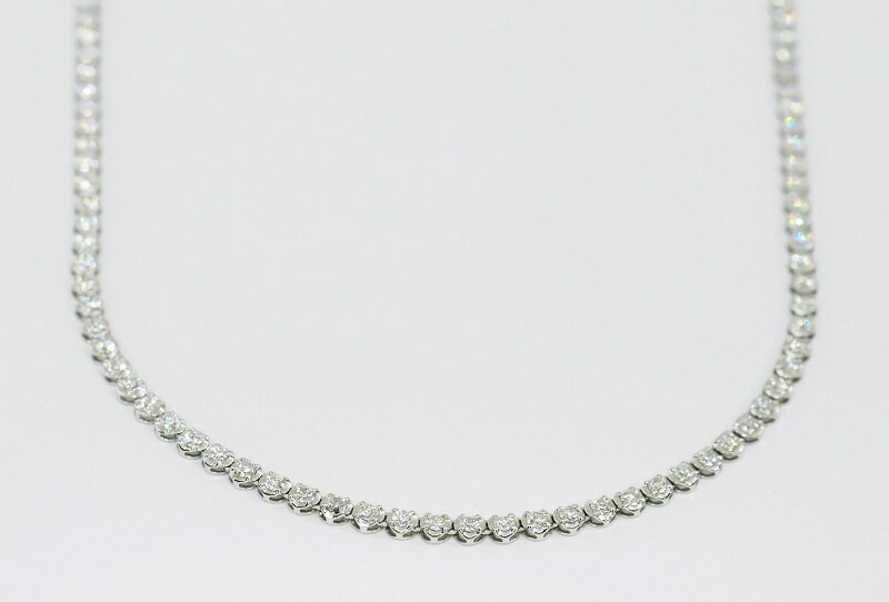 【ふるさと納税】＜ 甲府ジュエリー ＞ ネックレス ダイヤモンド プラチナ ペンダント レディース アクセサリー 3カラット 40cm ゴージャス ギフト プレゼント誕生日 贈り物 ラッピング ケース付 保証書 鑑別書付 k001-479 サムネイル2