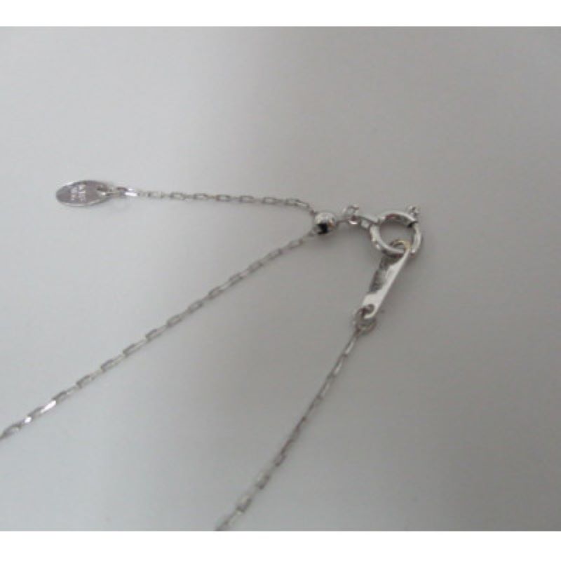 【ふるさと納税】＜ 甲府ジュエリー ＞ ペンダント ネックレス ジュエリー レディース アクセサリー ダイヤモンド 0.05ct あこや真珠 K18 ホワイトゴールド シンプル ジュエリーケース付 鑑別書付 保証書付 k072-025 サムネイル3