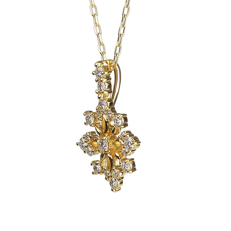 【ふるさと納税】＜ 甲府ジュエリー ＞ ペンダント ネックレス ジュエリー レディース ダイヤモンド 2.0ct K18 おしゃれ ギフト ラッピング プレゼント 贈り物 記念日 ジュエリーケース付 鑑別書付 保証書付 k120-025 サムネイル3