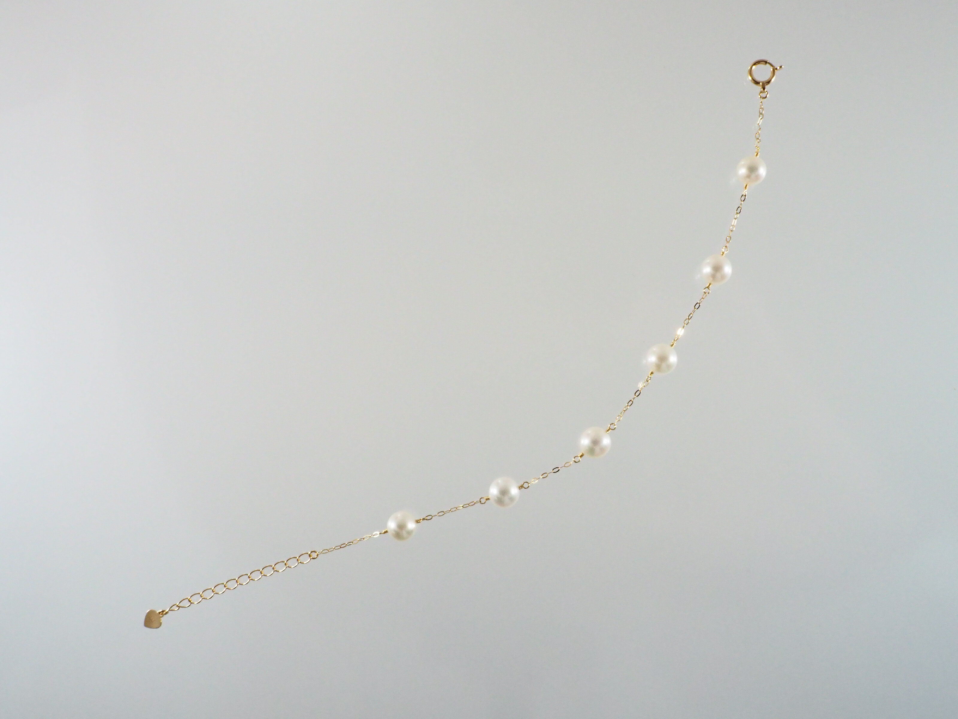 【ふるさと納税】＜ 甲府ジュエリー ＞ ブレスレット ジュエリー アクセサリー おしゃれ レディース K18 イエローゴールド あこや真珠 パール 6.0mm 6ピース ジュエリーケース付 保証書付 k111-020 サムネイル3