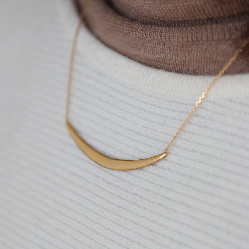 【ふるさと納税】＜ 甲府ジュエリー ＞ ネックレス ペンダント ジュエリー アクセサリー レディース メンズ カーブライン K24 純金 プレゼント ギフト 専用ケース付 保証書付 k122-102 サムネイル2